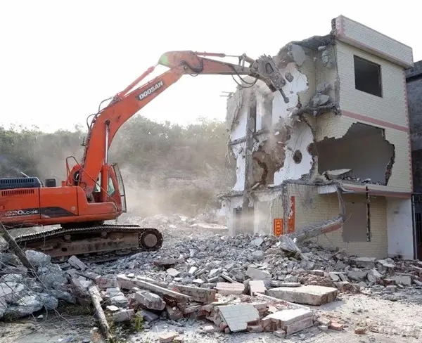 甘谷建筑物拆除